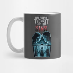 Have you ever thought about your sins? Mug